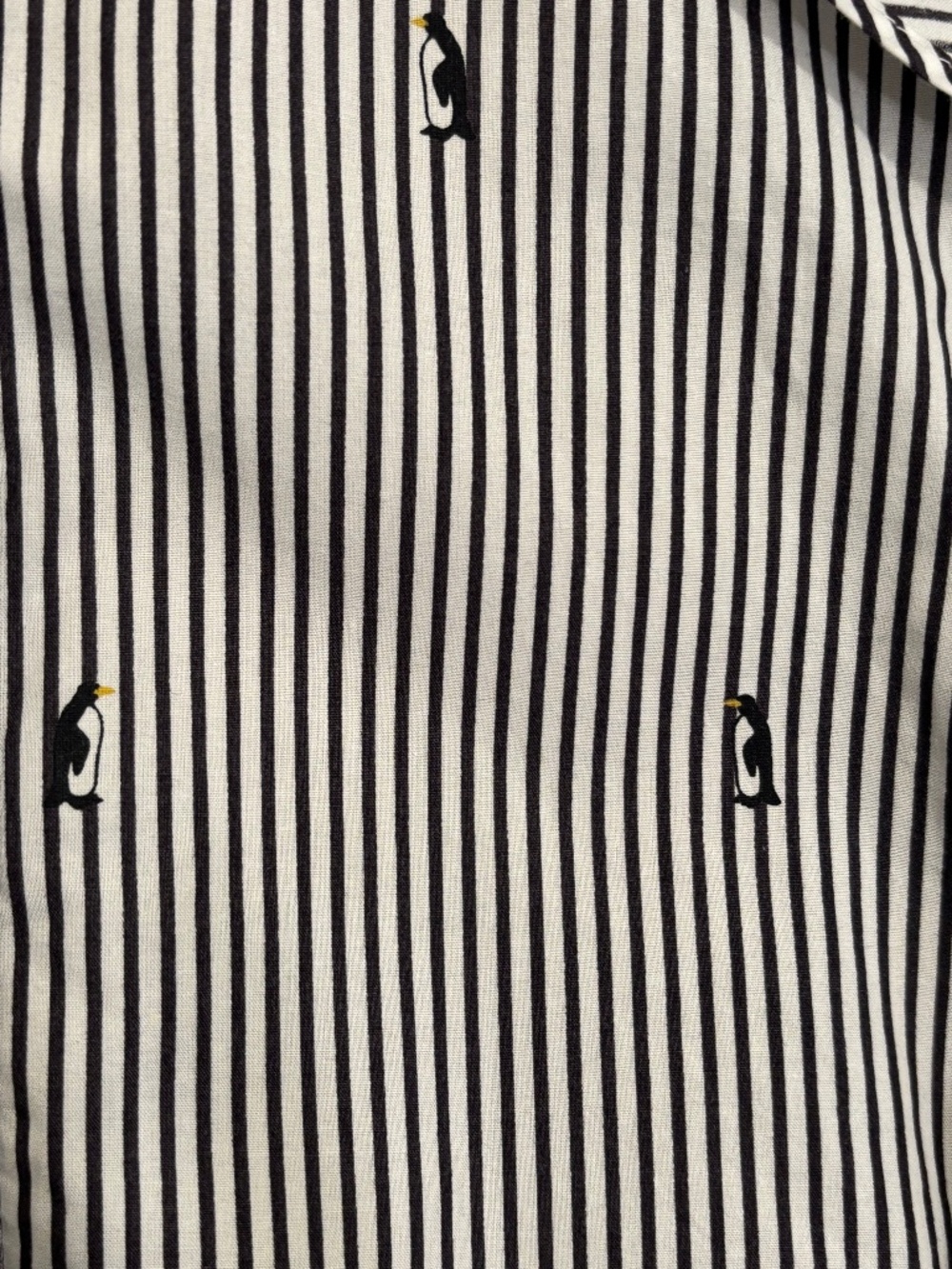 Like New Kate Spade Penguin Ruffle Top Blouse Shirt - Picture 5 of 6